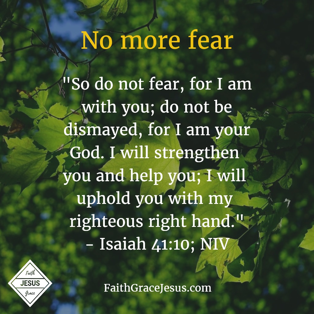 No more Fear