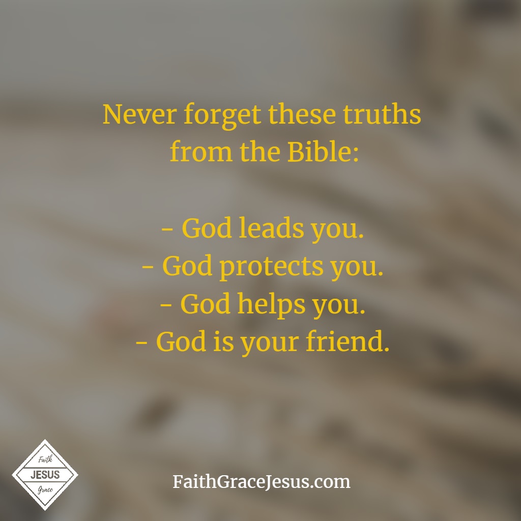 God is your friend