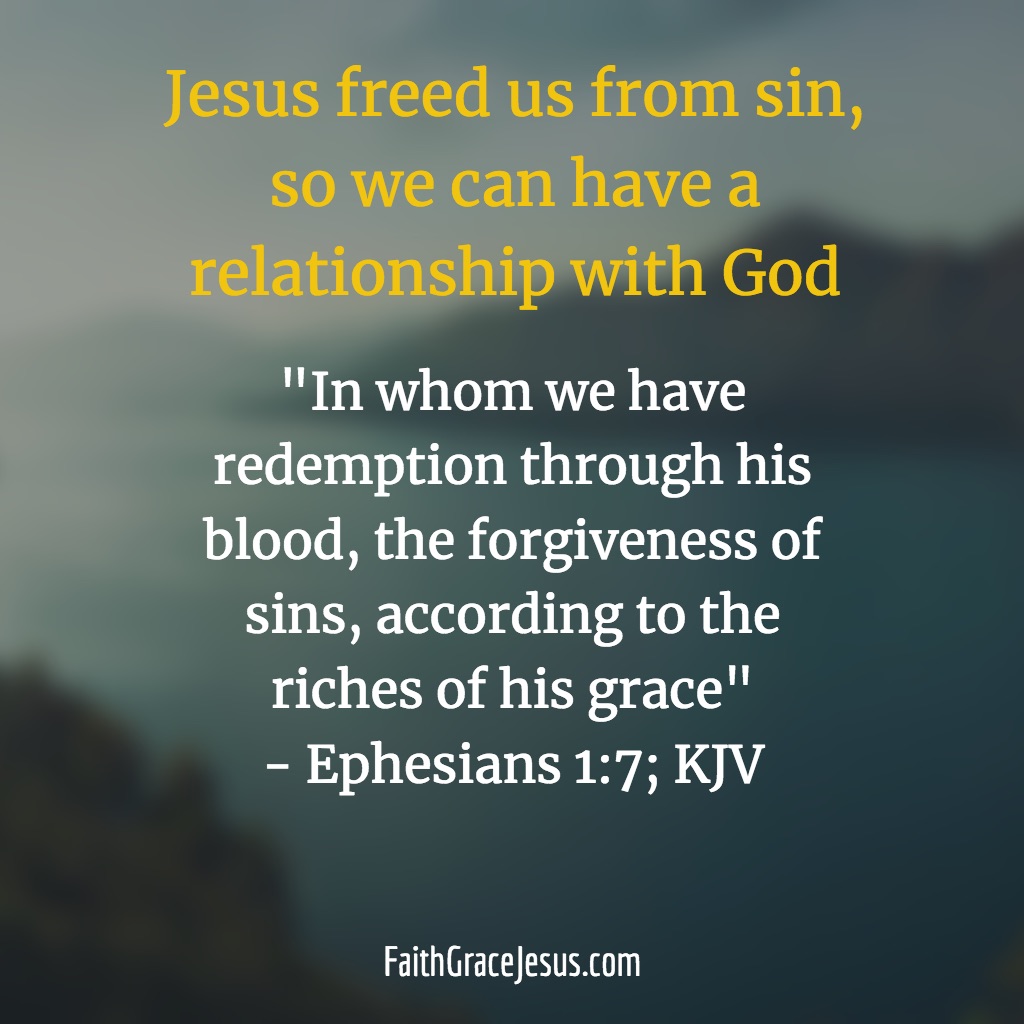 Redemption through His blood – Ephesians 1:17