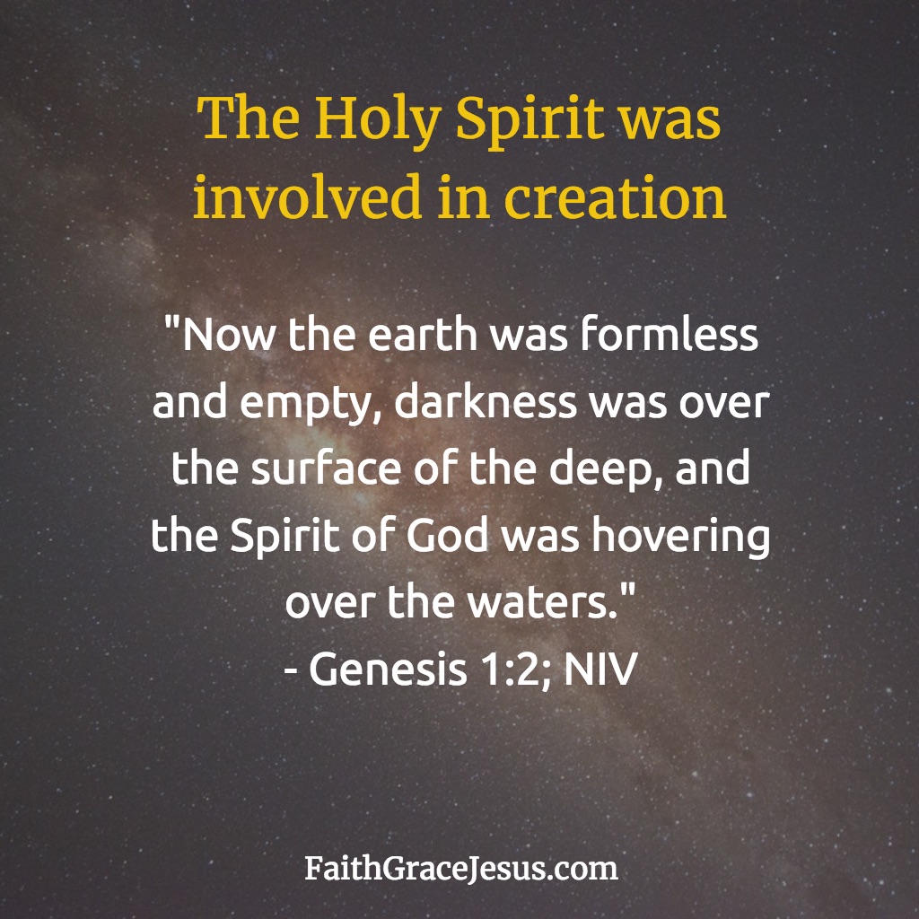 Genesis 1:2 - The Holy Spirit during Creation