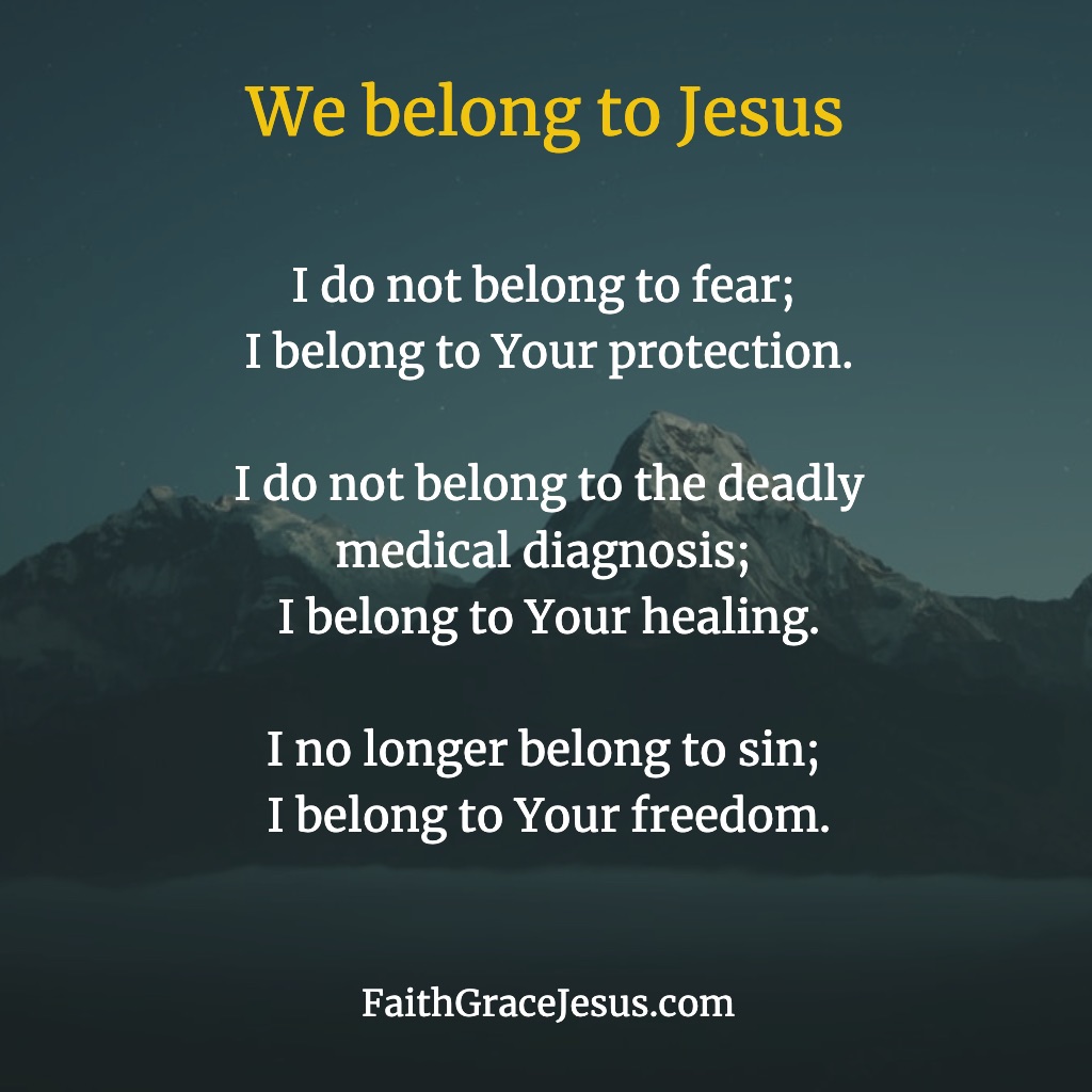 We belong to Jesus
