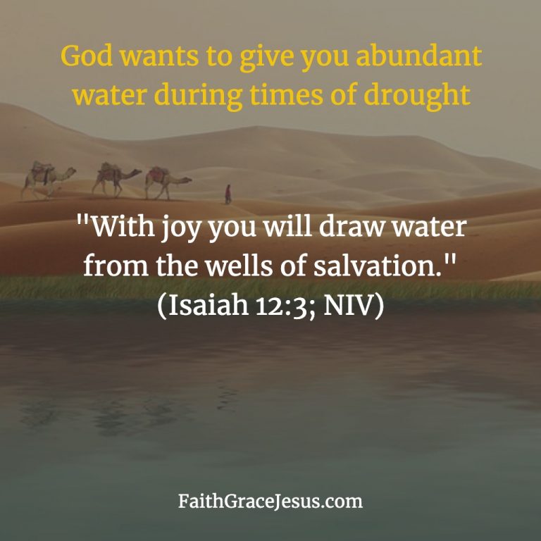 Drawing water from the wells of salvation